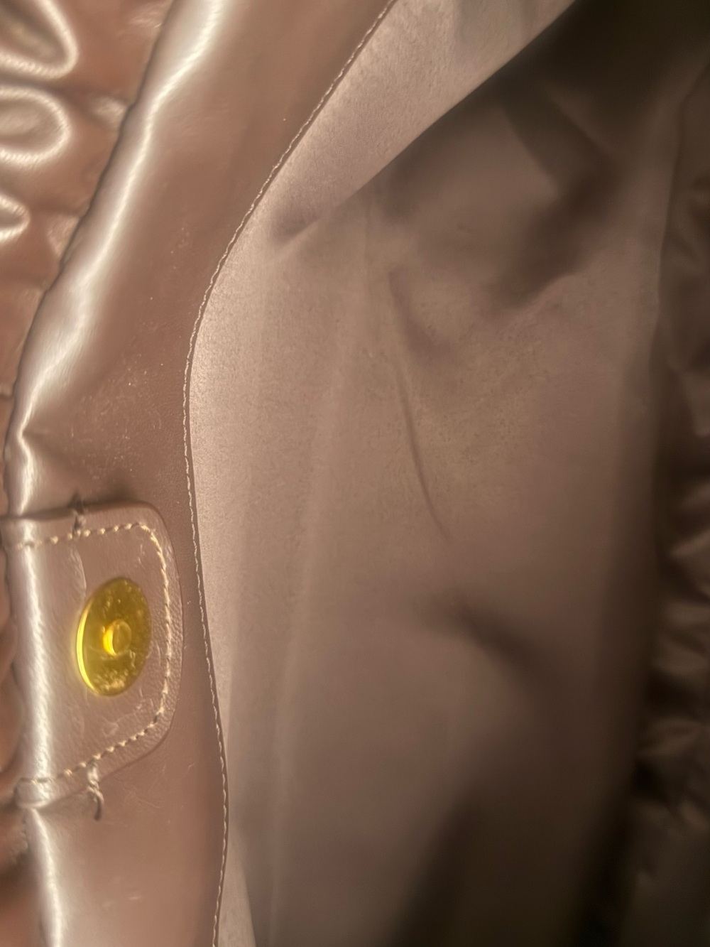Miu Miu Dark Brown Leather Shoulder Bag - Picture 6 of 8